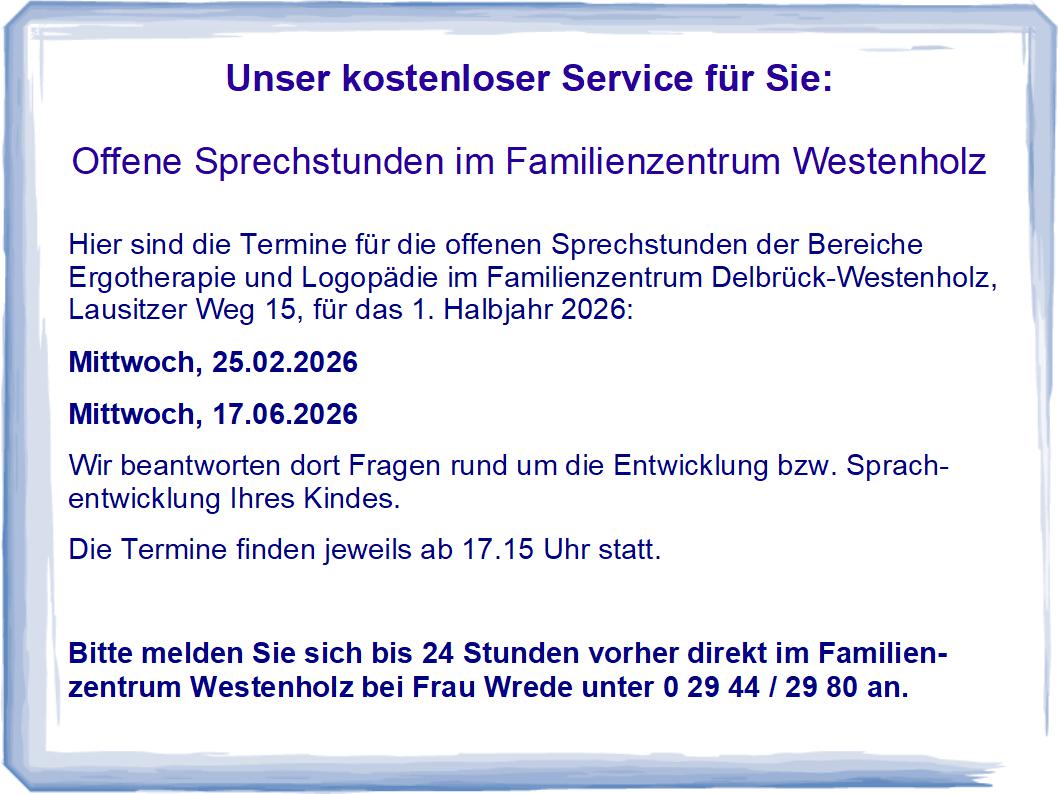 Unser kostenloser Service für Sie!